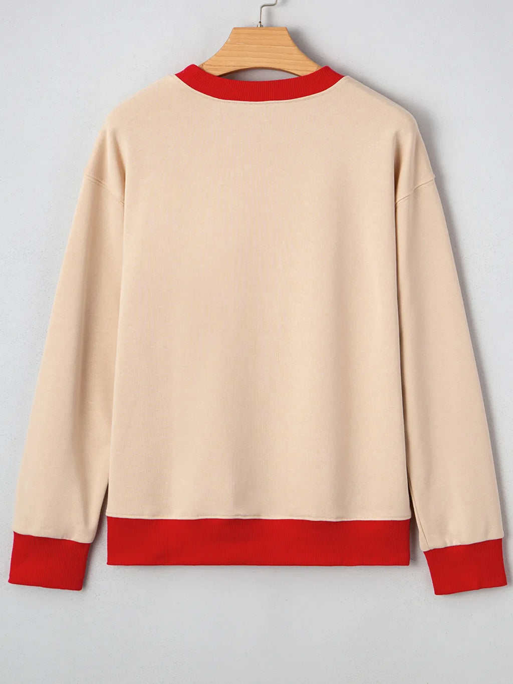 Women GAME DAY Letter Graphic Round Neck Sweatshirt
