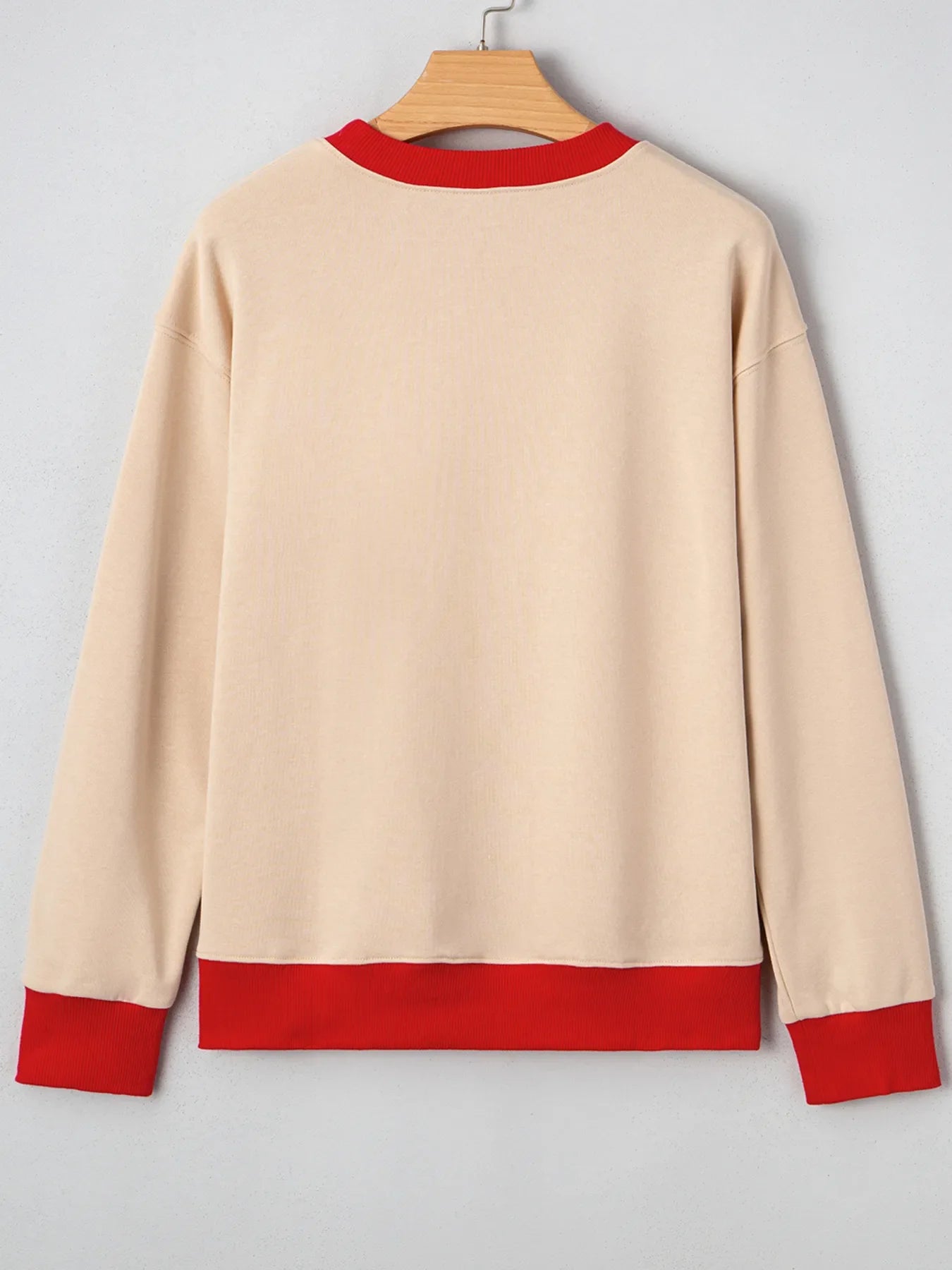 Women GAME DAY Letter Graphic Round Neck Sweatshirt