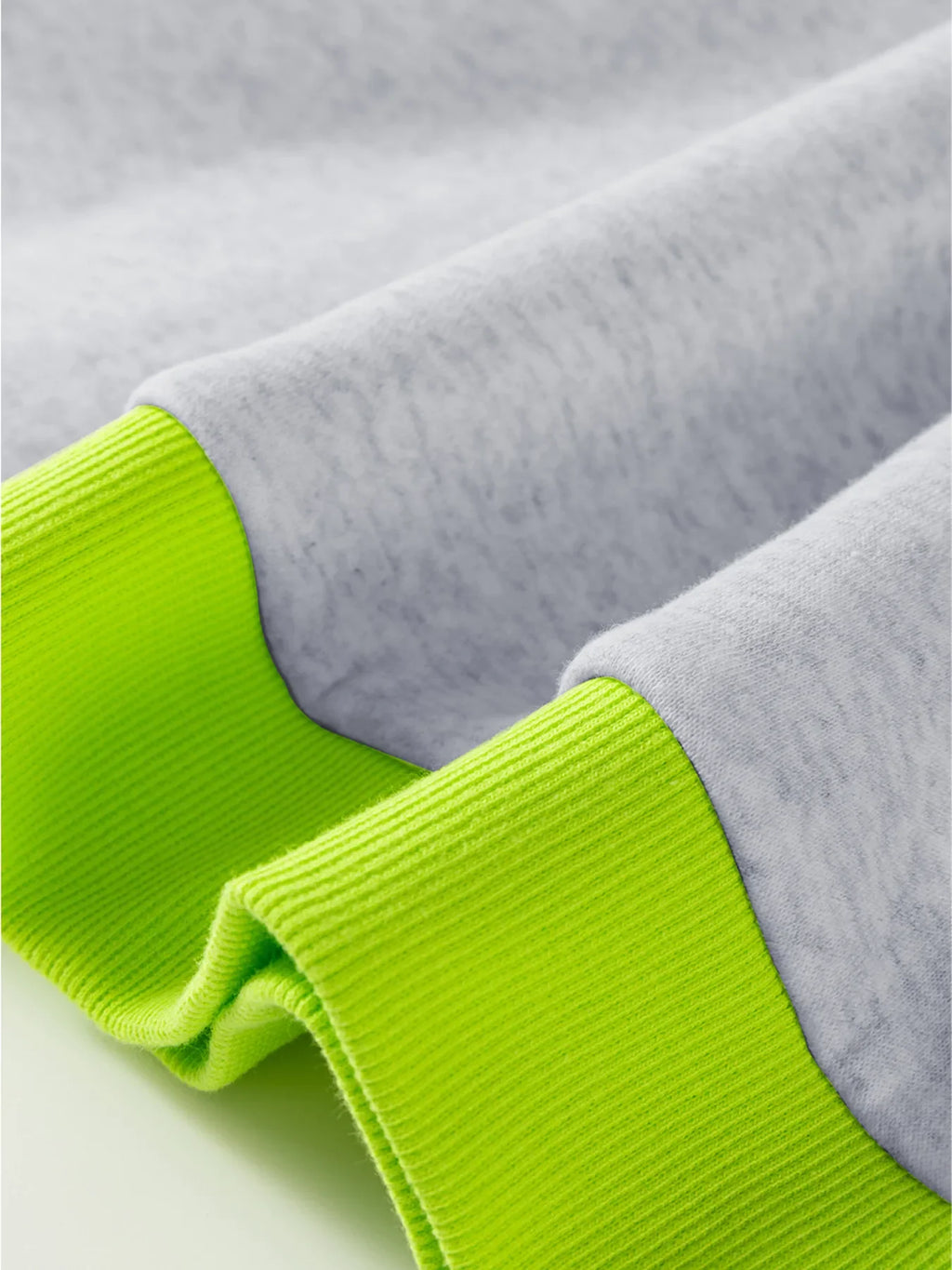 Women Contrast Trim Oversized Sweatshirt